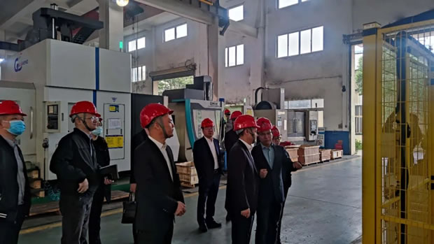 浙江省永嘉縣政府考察團(tuán)蒞臨我司考察指導(dǎo)工作(圖4)